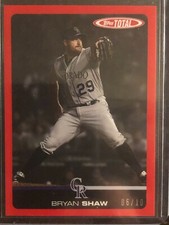 2019 Topps Total #456A Bryan Shaw Colorado Rockies 06/10