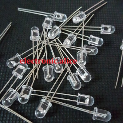 25 50 100 1000pcs New 5mm IR infrared Diode LED 940nm Lamp High Power