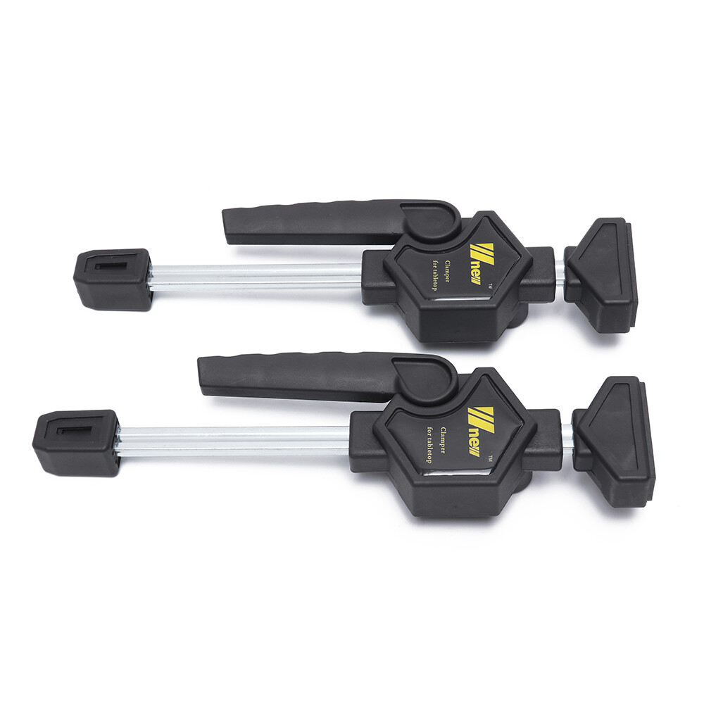 2pcs 260mm Quick Ratchet Release Speed Squeeze Woodworking Clamp Clip Kit UK