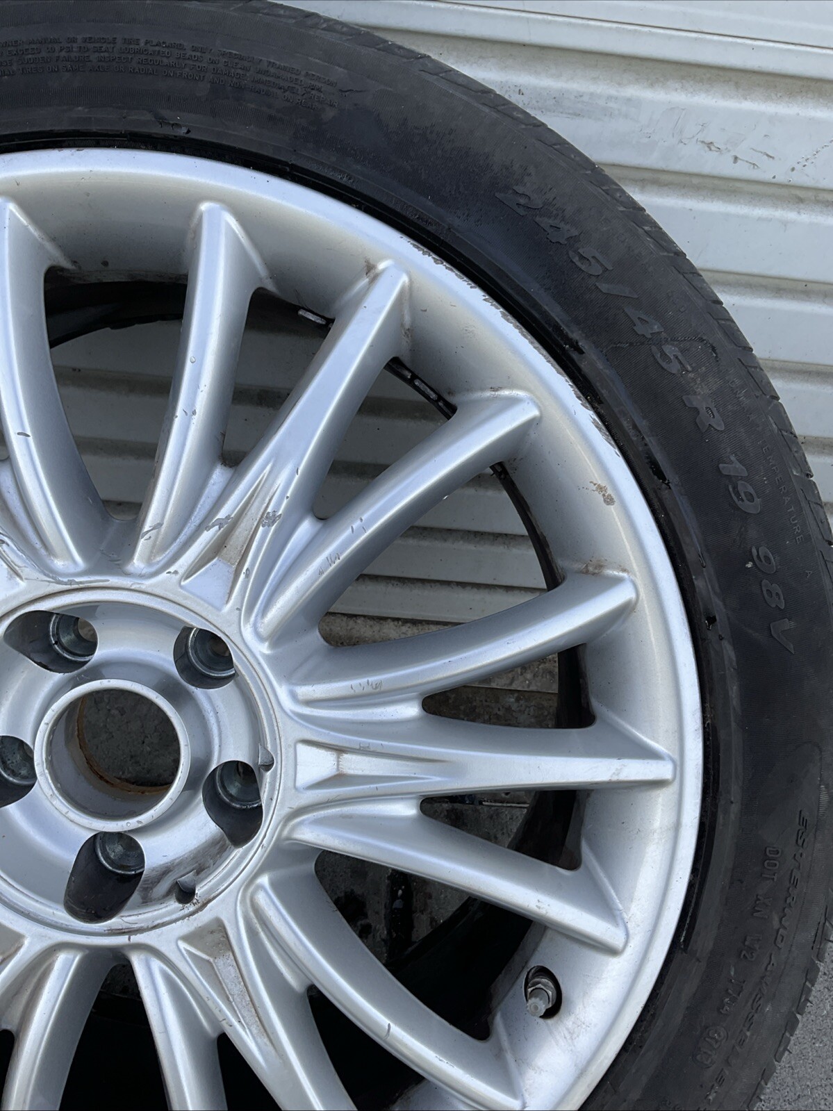 14-17 MASERATI QUATTROPORTE S FRONT WHEEL RIM 8.5X19 1359 OEM #3