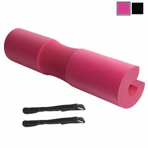 pink barbell pad