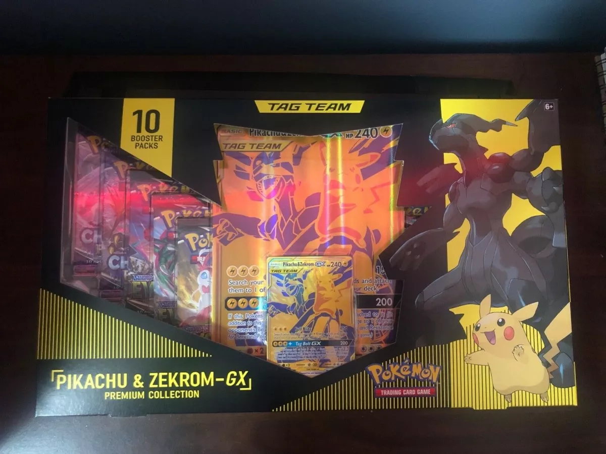 Pokemon Pikachu & Zekrom - GX Premium Collection