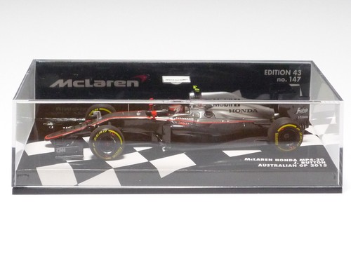 MINICHAMPS 1:43 McLAREN HONDA MP4-30 J. BUTTON AUSTRALIAN GP 2015 #147 - Imagen 4 de 4