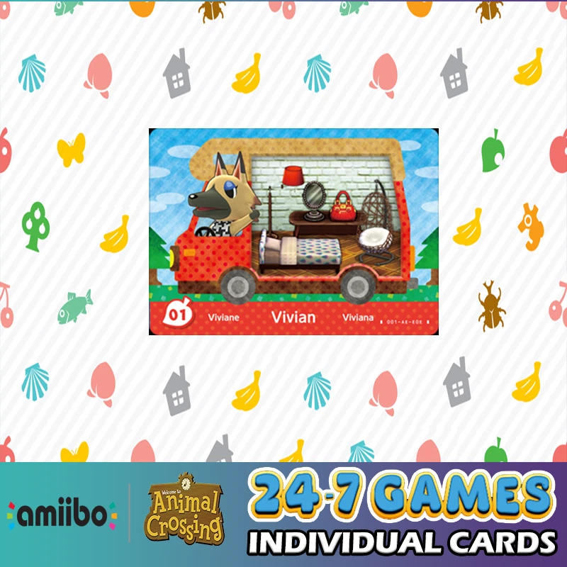 Animal Crossing Amiibo Cards New Leaf Welcome Cards 01 50
