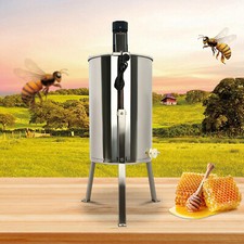 220V Elektrische Honigschleuder 2/4 Rähmchen Imker Honig Edelstahl Honigwaben