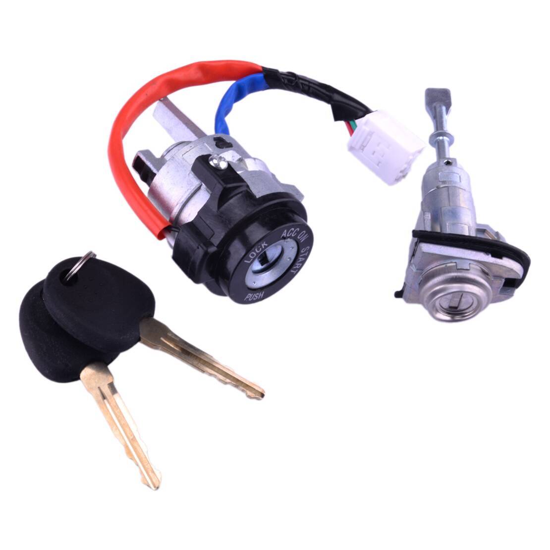 Ignition & Door Lock Cylinder Set 81905M7140 Fit for Kia Forte