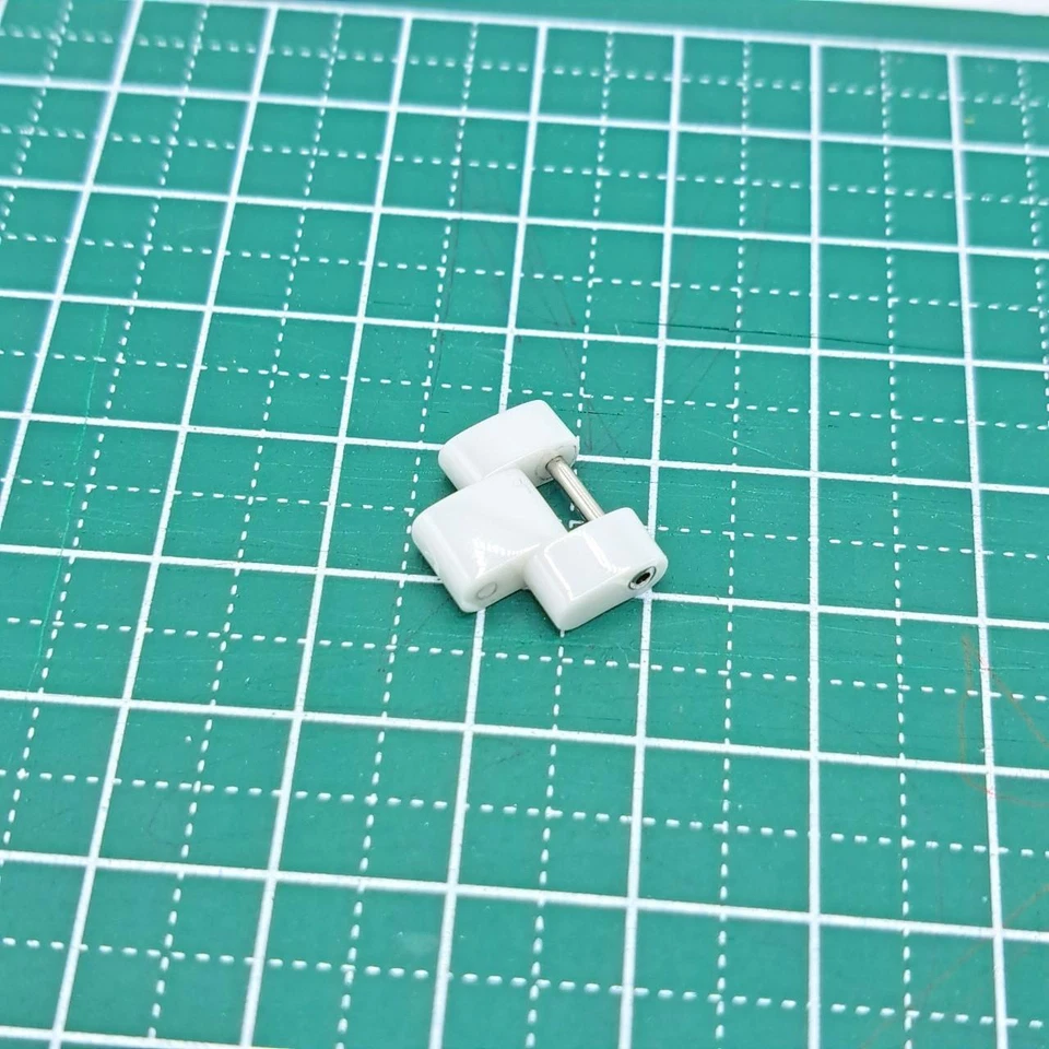 CHANEL Reloj Eslabón 14mm Cerámica Blanca para J12 33mm Correa Damas Pulsera Foto 3 de 4