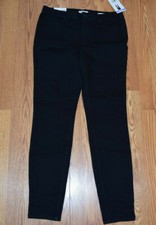 NWT Womens JESSICA SIMPSON Black High Rise Skinny Soft Sculpt Jeans Pants 4