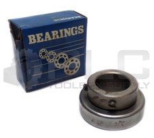 NEW SET SCREW COLLAR BALL BEARINGS, OD: 2" ID: 1" H: 1"