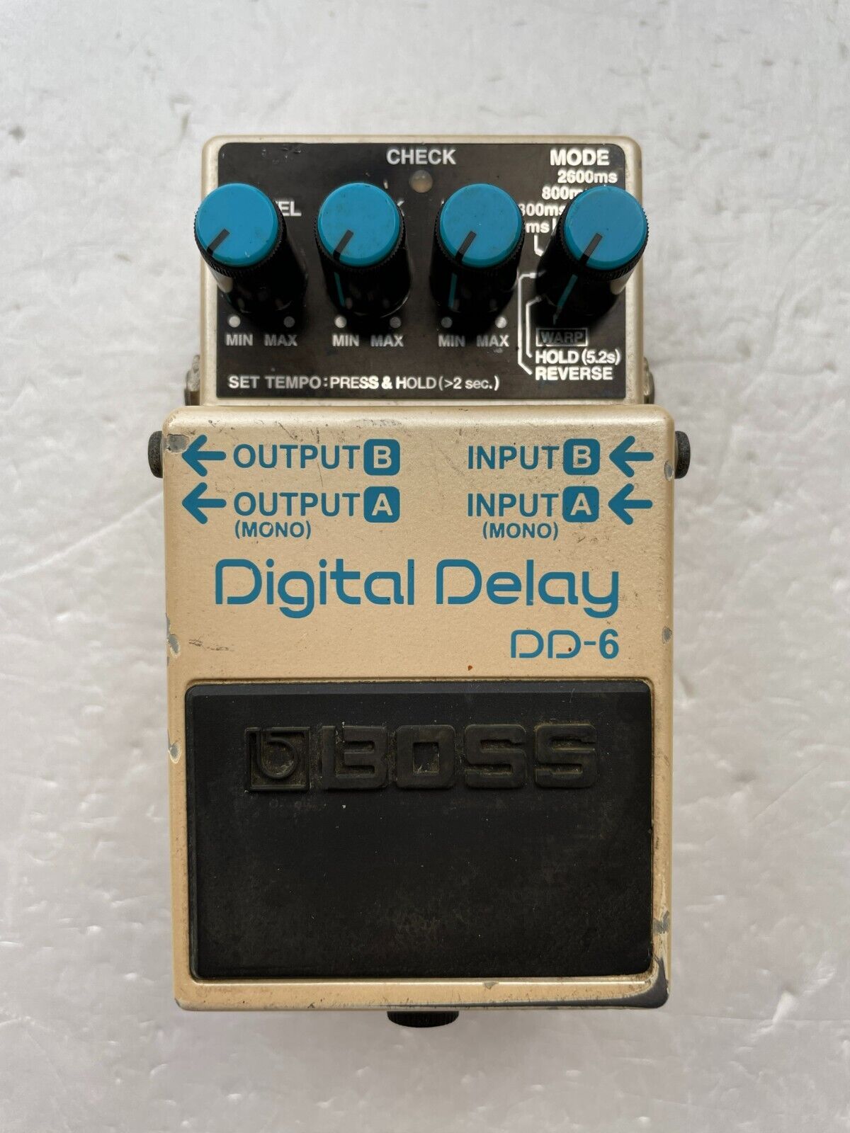 Boss DD-6 Digital Delay Guitar Effect Pedal Used Tested Work from