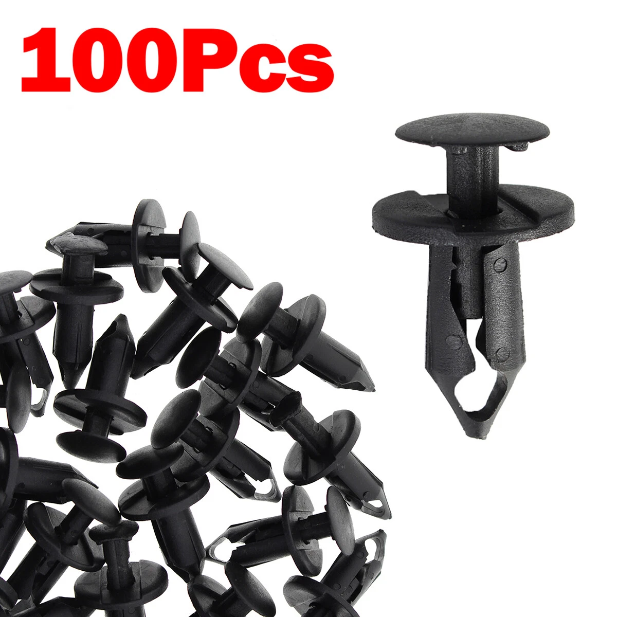  Fender Bumper Clip 100Pcs Voiture Rivets En Plastique