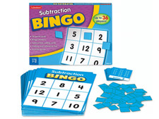 Lakeshore Learning Subtraction Bingo