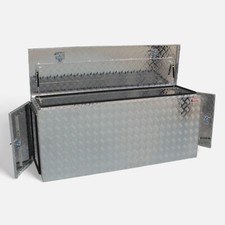 6ft Long Extra Large Alloy Aluminium Tool Storage Box Flatbed Truck Lorry Alloy