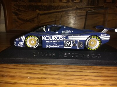 MERCEDES BENZ Sauber C9 Kouros Car #62 1987 Lemans Limited Ed 1/43