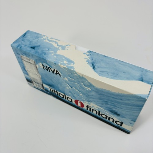 Iittala Glass Niva - 4 X Shot Glass Set - Tapio Wirkkala - New Old Stock - Rare - Picture 3 of 9