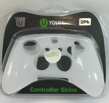 Youse Pair 2 Xbox Series X Controller Skins White New