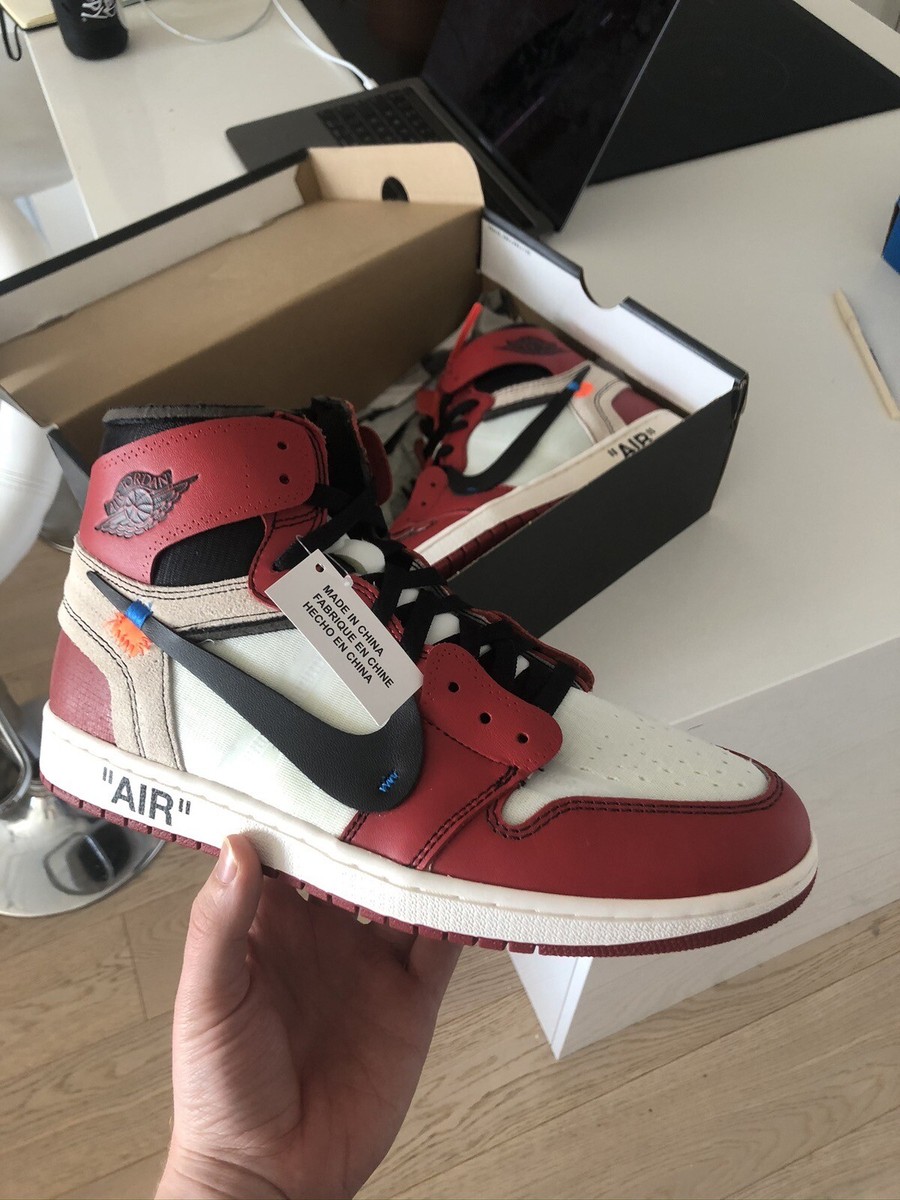 Air Jordan Retro High Off-White Chicago 2017 Dead stock UK10