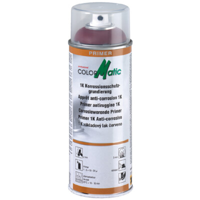 1K Korrosionsschutzgrundierung rotbraun ColorMatic 756818 Grundierung 400 ml 