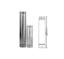 Selkirk 4RV-2 Type B Round Gas Vent Pipe 24in Length