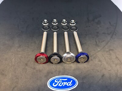 1967-1972 Ford F100 Custom Inner Fender Support Bolt Kit With F100 Logo