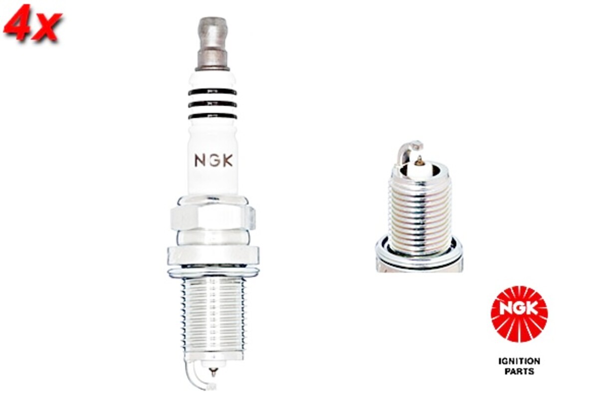 NGK 4x Spark Plug For CHEVROLET DAEWOO DAIHATSU FORD HONDA ISUZU 87-13 NDIK20