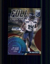 2021 Donruss Elite #FT19 DK Metcalf Full Throttle Red #/99