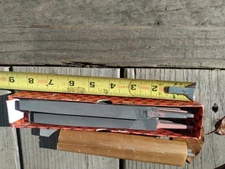 Grobet swiss made flat file- for jewelry/metal work- 8 inch box of 12