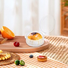 10 Pcs Earplug Storage Containers Transparent with Cover for Small Accessories