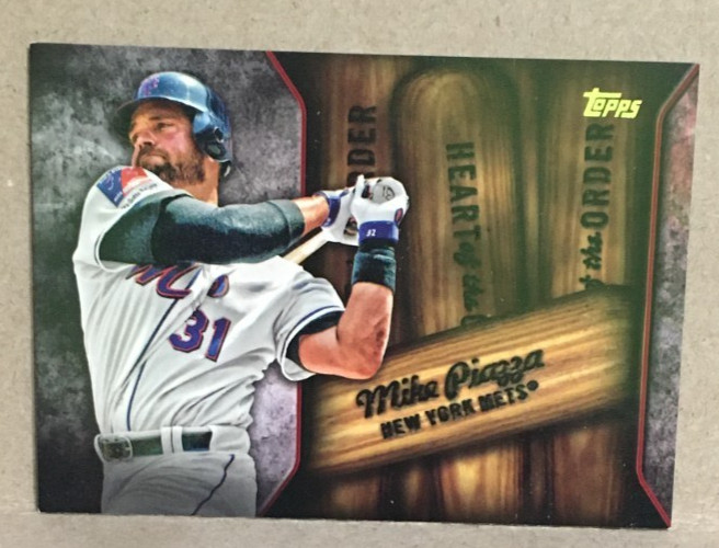 2015 Topps Heart of the Order Mike Piazza #HOR-2 ( FREE SHIPPING )