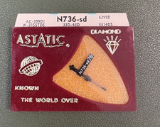NEW Vintage Astatic Diamond Phonograph Record Album Player Stylus Needle N736-sd