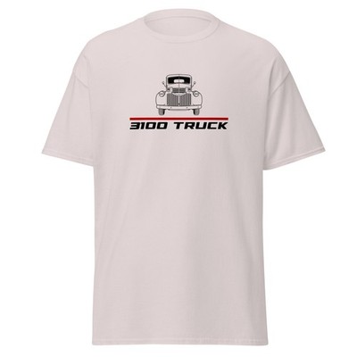 For 3100 1946 Truck Fans Vintage T-Shirt Birthday Gift Pickup Tee Racing Unisex