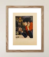 Pablo Picasso, Original Signed Print with COA and $3,500 Appraisal.-*