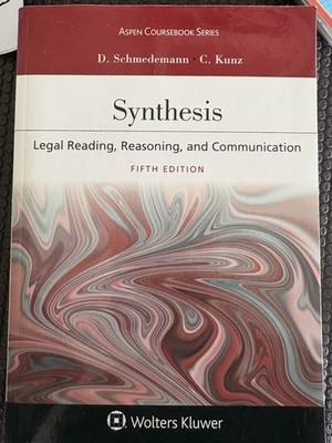 Synthesis: Legal Reading, Reasoning, and Communication (Asp - VERY GOOD