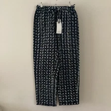 BNWT Ladies TOAST Blue Suki Trill Ikat Trousers, UK Size XS, Tagged