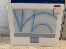 Apple iMac 24 Inch EMPTY BOX ONLY with inserts Blue / Silver 2025