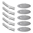 10 Pcs Mountain Bike Disc Brake Adjustment Stainless Steel Interspace Discs