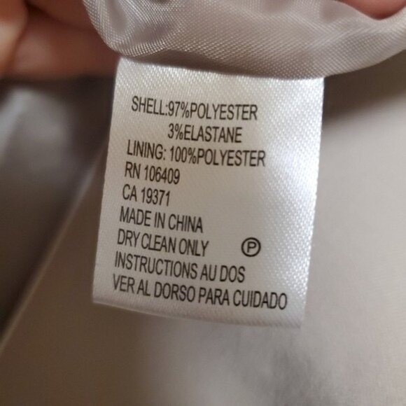 Crop Jacket Split Zipper Cuff Career Neutral Offi… - image 10