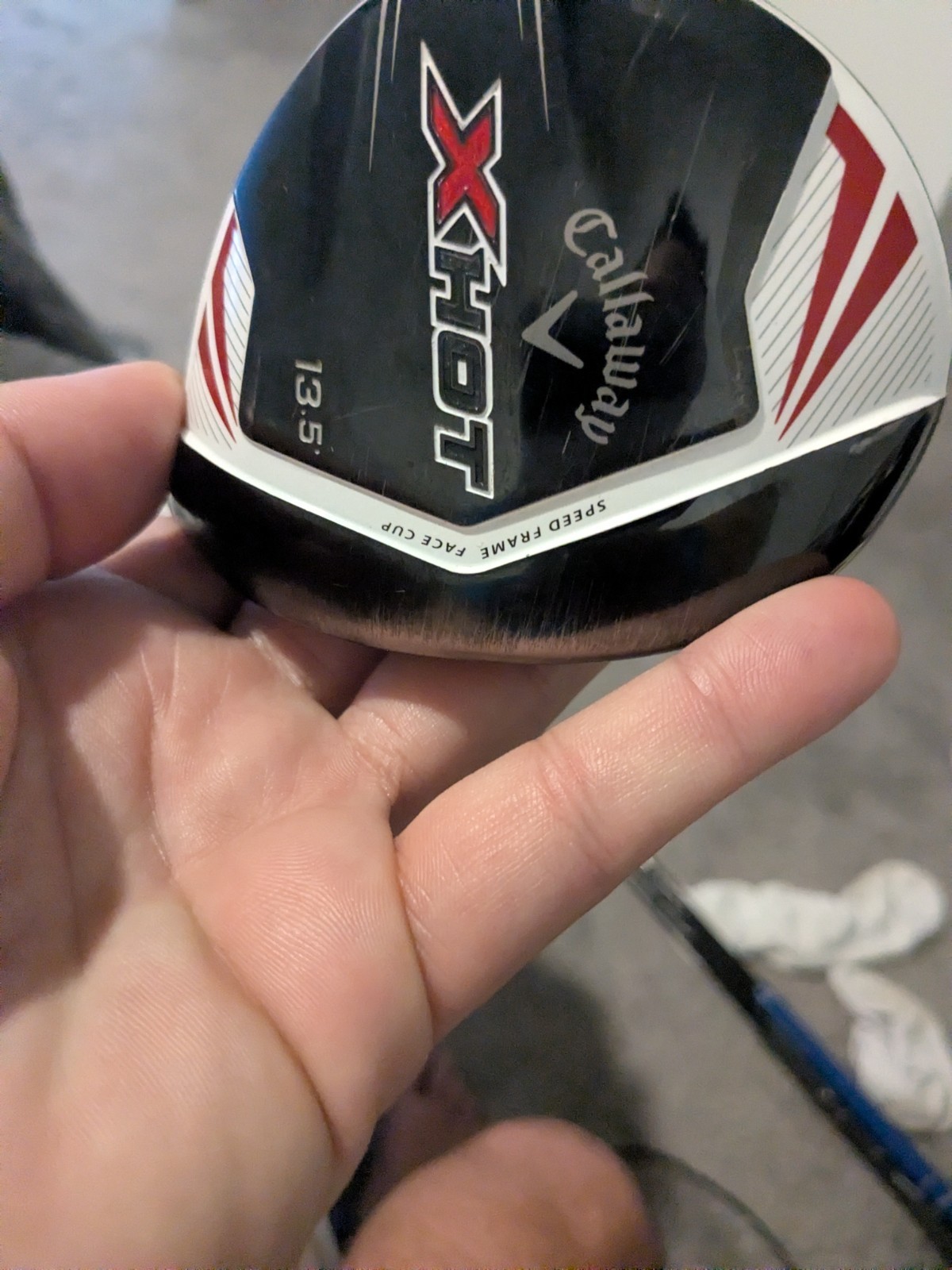 Right Callaway X Hot pro 3 wood.13.5.project x pxv 6.0 stiff