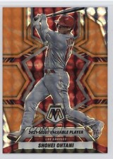 2022 Panini Mosaic 2021 Award Winners Reactive Orange Prizm Shohei Ohtani 1rl6