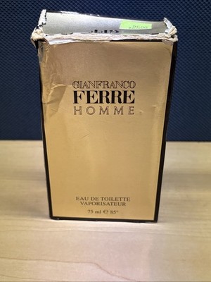 Gianfranco FERRE Homme Eau De Toilette EDT Spray 2.5oz For Men