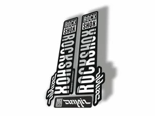 Rock Shox DOMAIN 2018 Fork Decal Mountain Bike Cycling Sticker Adhesive White