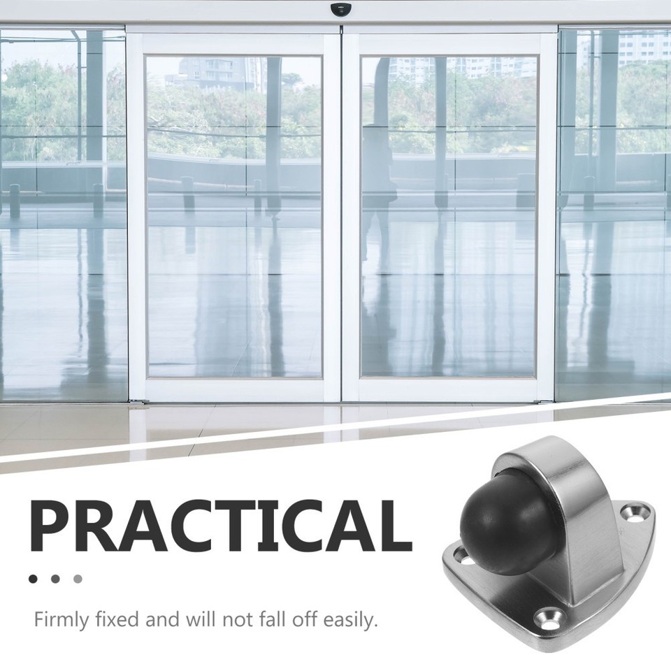Jack N' Drill Spring Door Stopper - 15 Pack Black, Heavy Duty Wall & Door Protector, Child & Pet Safe 1 thumbnail image