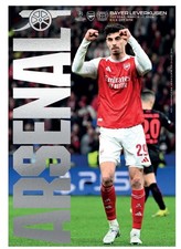 ARSENAL v BAYER LEVERKUSEN Champions League Matchday Programme, 17.03.26, MINT