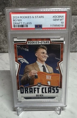 2024 BO NIX Panini Rookies & Stars - Draft Class #DC-BNX (RC) PSA 10 💎 GEM LP