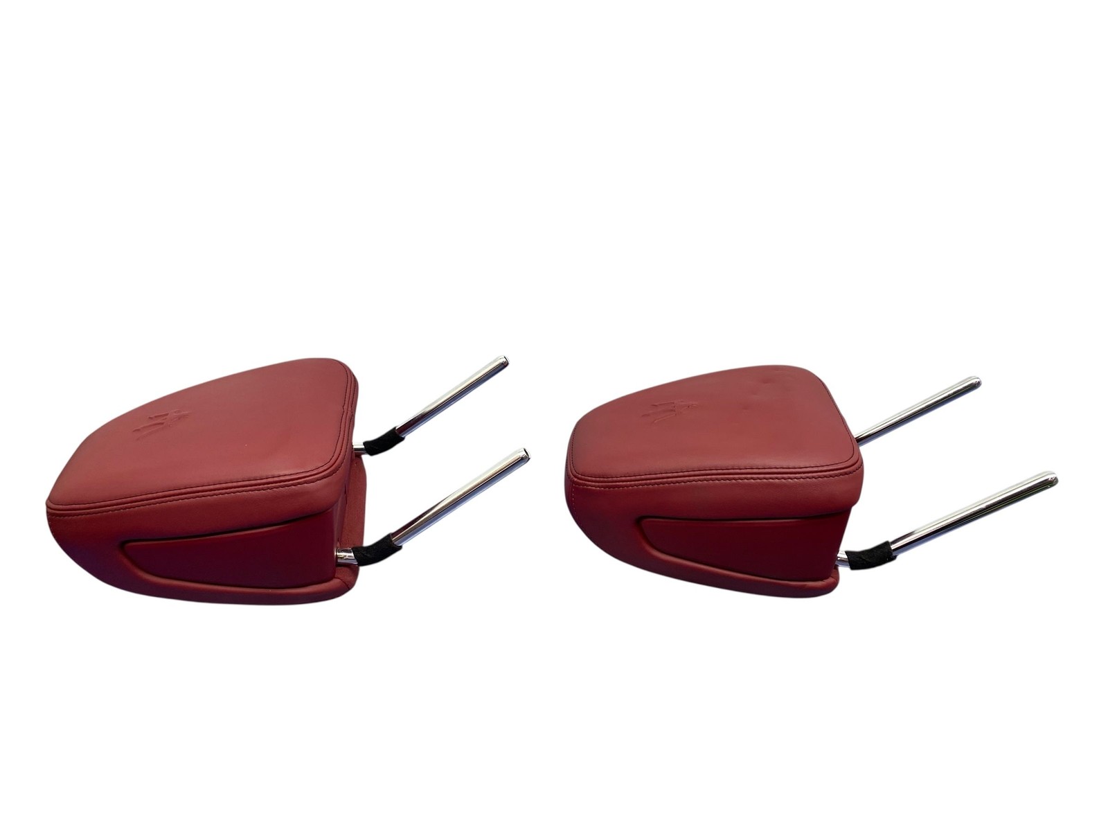2017-2024 MASERATI LEVANTE FRONT LEFT & RIGHT HEADREST |RED RDG SET (2) *INENTS*