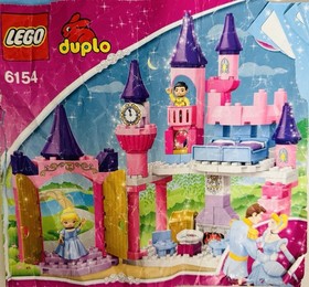 Lego 6154 Duplo Disney Princess Cinderella's Castle 121 Pcs  NO BOX READ