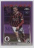 2024 Topps Chrome UEFA Club Competitions Violet Refractor 278/299 Alex Jimenez