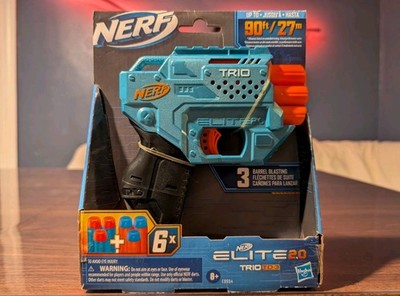 NERF Elite 2.0 Trio TD-3 Blaster NEW Factory Sealed Includes Darts