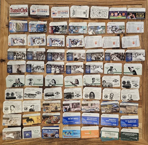 Vintage NYC Metrocards HUGE Lot of 705 Cards! Early 2000's NYC Subway Transit