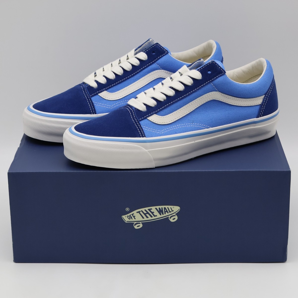 Vans Men\'s Premium Old Skool Blue Mule Shoe Size 9 Brand NWT VN000D9J0QY Vans PREMIUM OLD SKOOL 90s BLUE BLUE (Men main image 3